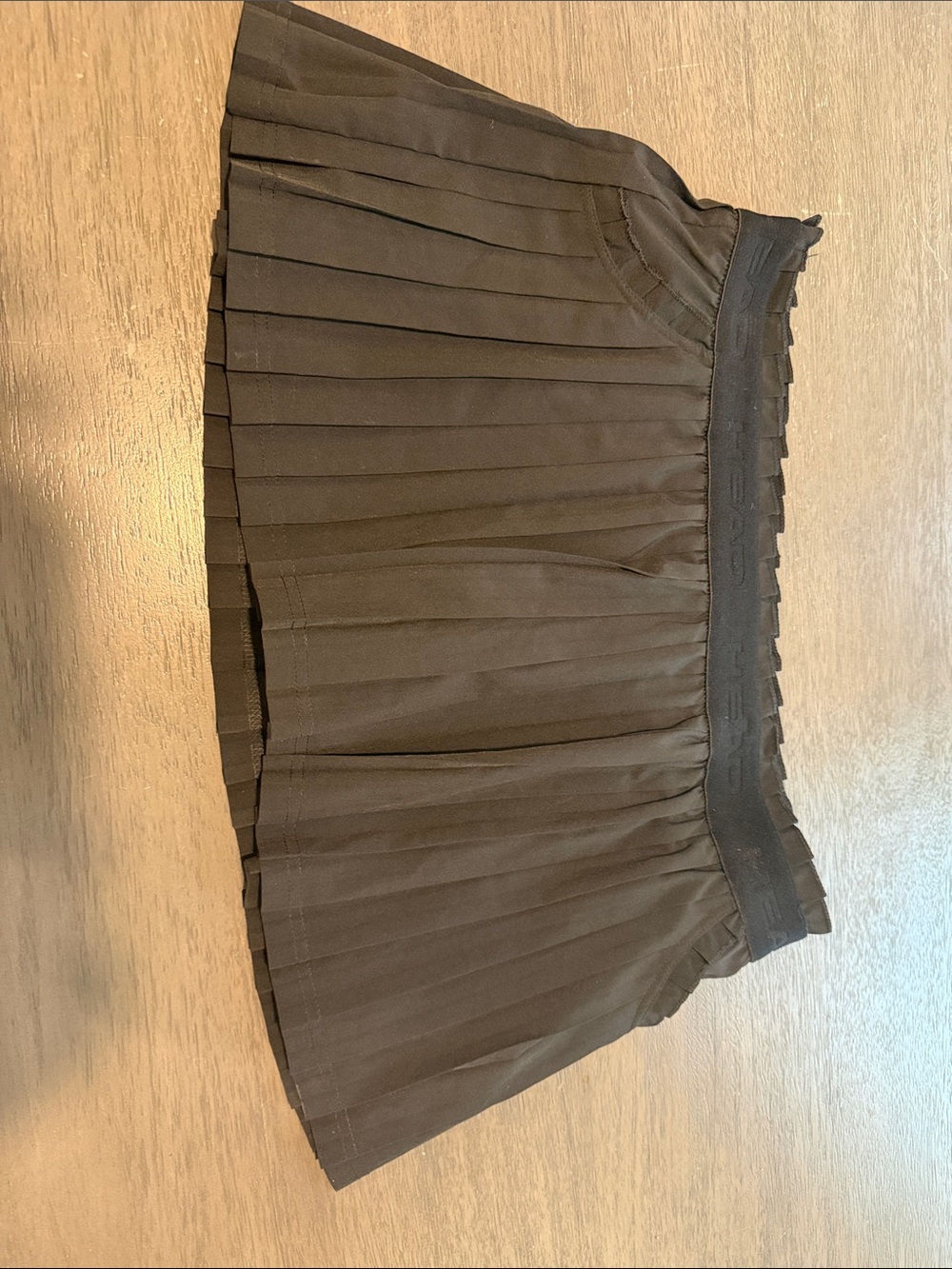 Black Pleated Mini Skirt - Women's Classic Style